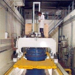 La camera di calibrazione ISMGEO nel laboratorio